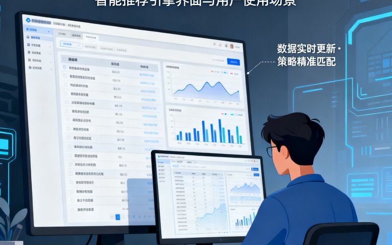 AI策略推荐功能上线的文章配图，展示智能推荐引擎的界面截图和用户使用场景